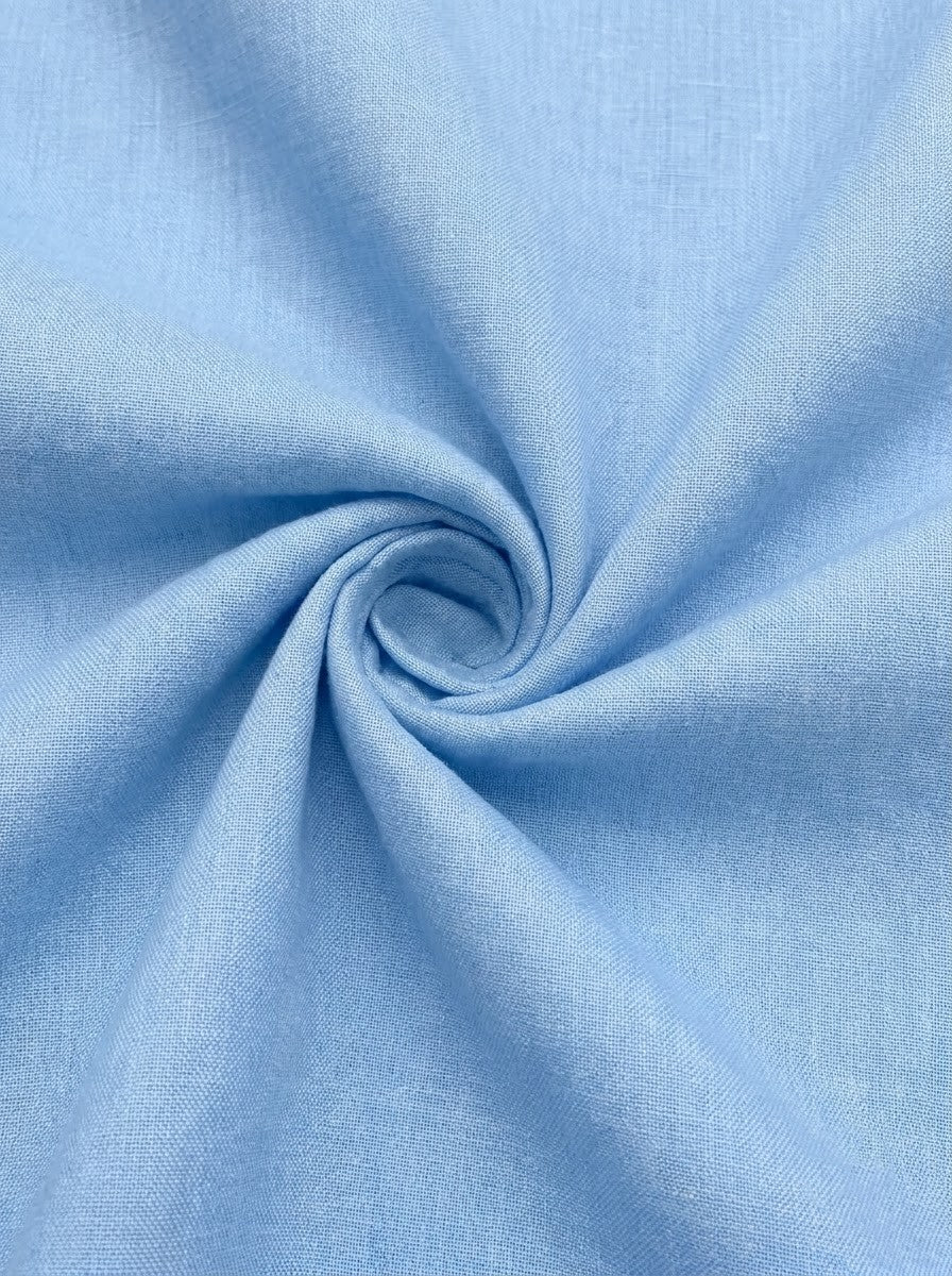 Liguria Blue Linen Shirt